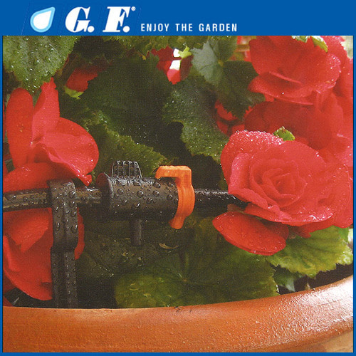 이탤리 G.F. 꽃병/화분용 자동 물투수기 드립퍼 킷트 8000-6101